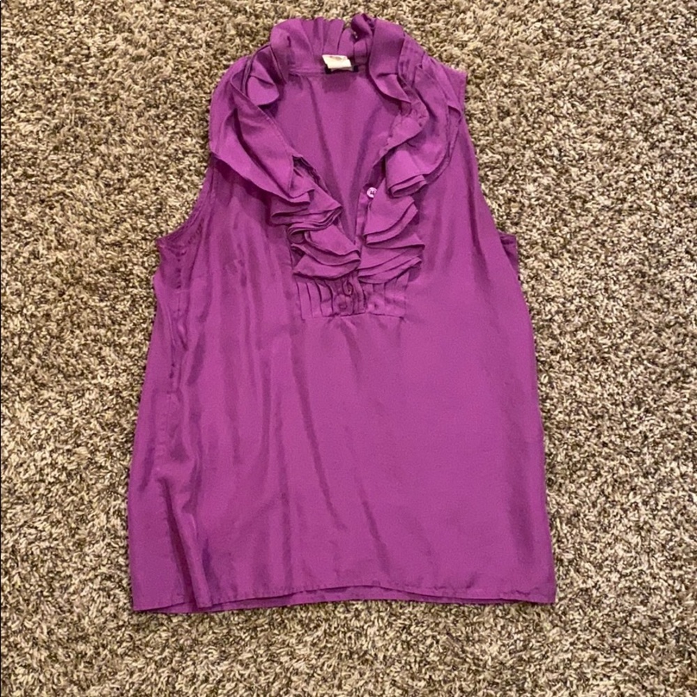 Purple tank